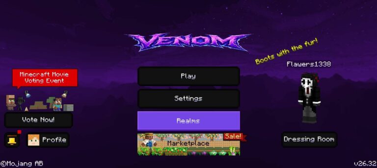 VENOM, el paquete que le quita el desorden visual al PvP en Minecraft