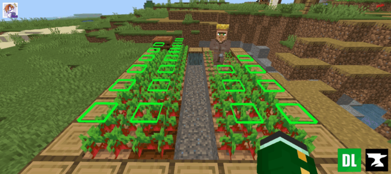 El paquete que te avisa cuándo tu cosecha ya está lista en Minecraft