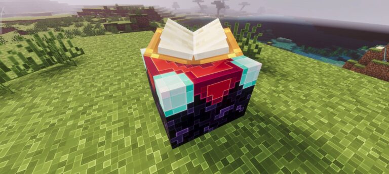 Un paquete de texturas que le pone bordes definidos a todo Minecraft