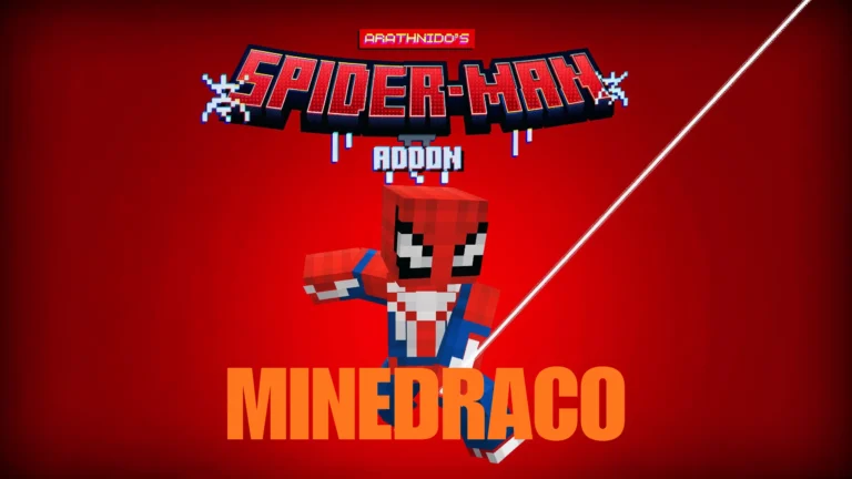 Spider-Man en Minecraft Bedrock: el addon con swing de telarañas
